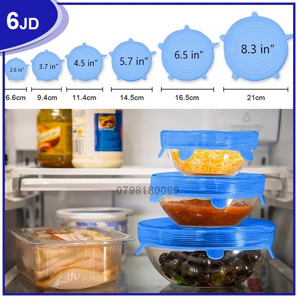 طقم اغطية السيليكون لتغليف الطعام