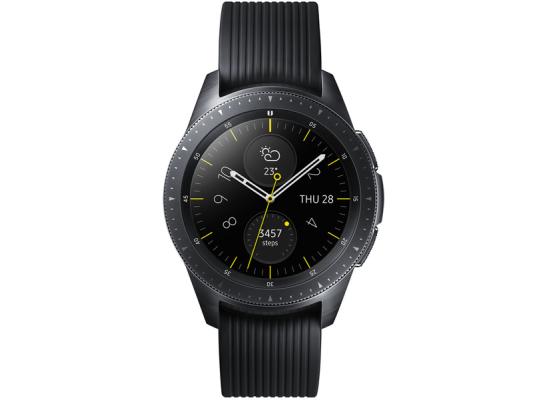 Samsung – Galaxy Watch 1.2 inch BT 42mm – Black with Black Strap