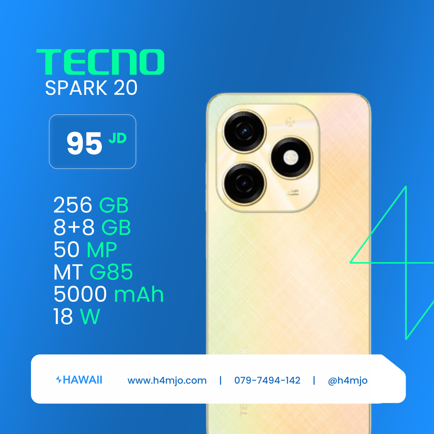 TECNO SPARK 20 8GB 256GB